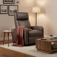 thumbnail image 1 of BestOffice Recliner Chair for Living Room Furniture Home Theater Seating Glider Chairs Modern Wingback Single Sofa PU Leather with Footrest (Brown), 1 of 6