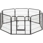 BestPet Dog Playpen 8/16/24/32 Panels Heavy Duty Dog Pen 40 Height x 32 Width Dog Exercise Pen Cat Fence with Doors for Large Dogs,Outdoor/Indoor,RV, Camping, Yard