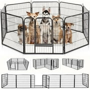 BestPet Dog Playpen, Heavy Duty, 8 Panels, 32 Inches, Extra Large