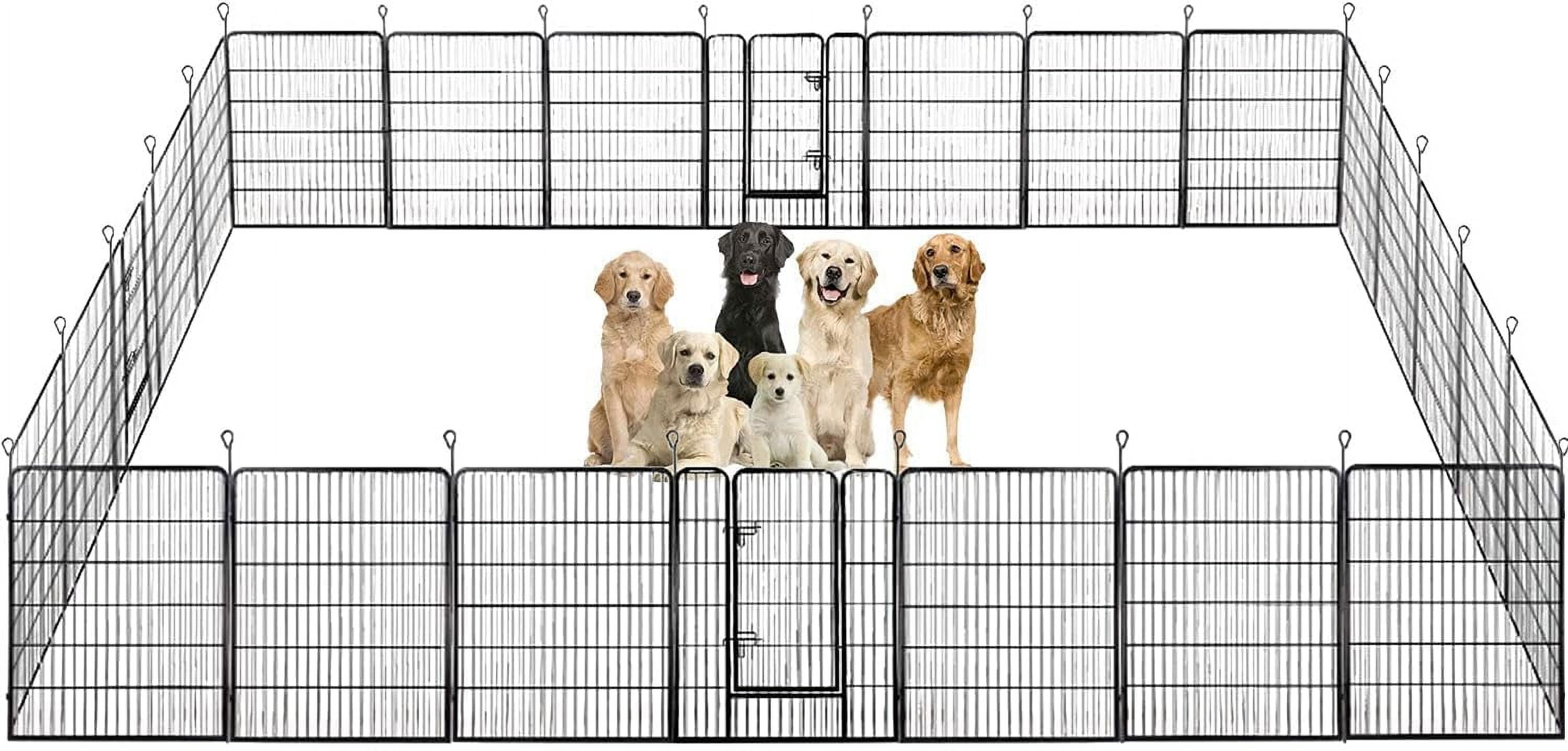 "BestPet Indoor/Outdoor Tall Exercise Dog Playpen, 40""Height 24 Panels