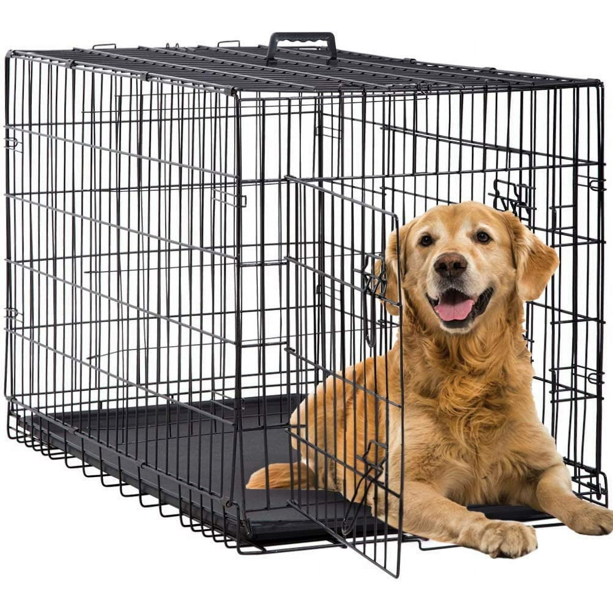 "BestPet Large Doggie Cage - Folding Dog Crat