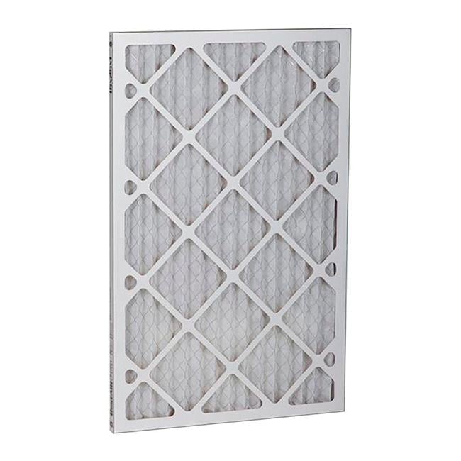 Bestair  25x20x1 in. 8 MERV Pleated Air Filter - Case of 12 - White