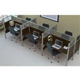 thumbnail image 1 of Bestar 100871D-69 Pro-Biz Simple workstation in Chocolate, 1 of 2