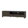 thumbnail image 1 of Bestar 102200-000029 76 in. Perse TV Stand, Smoky Gray, 1 of 5