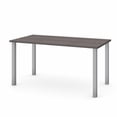 thumbnail image 1 of Bestar 60" Engineered Wood Writing Desk in Bark Gray, 1 of 3