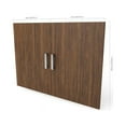 thumbnail image 1 of Bestar 80171-1130 Cielo by 2-Door Set for Base Storage Unit, Oak Barrel, 1 of 7