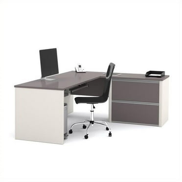 Bestar Connexion L-Shaped Workstation, Multiple Colors