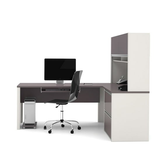 Bestar Connexion L-Shaped Workstation, Multiple Colors