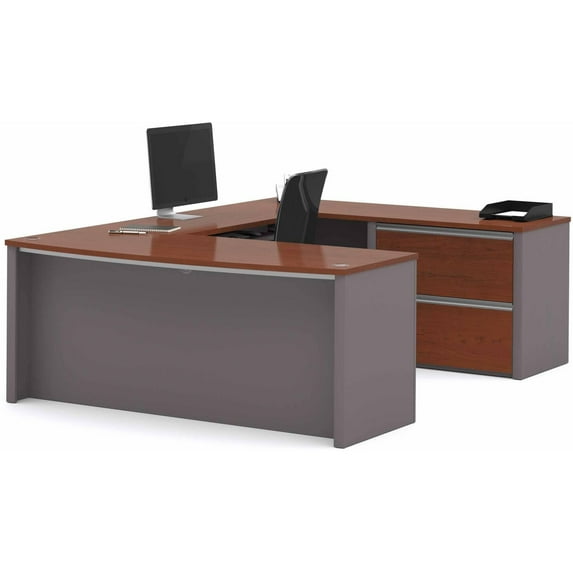 Bestar Connexion U-Shaped Workstation, Multiple Colors