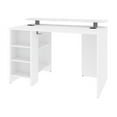 thumbnail image 1 of Bestar Electra 48" Wooden Gaming Desk in White, 1 of 5