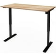 thumbnail image 1 of Bestar Electric Adjustable Height Standing Desk in Natural, 1 of 7