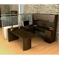 thumbnail image 1 of BeStar Executive U-Desk, 3-Drawer, 1 of 2