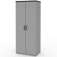 thumbnail image 1 of Bestar Lincoln 72" Garage Cabinet in Silver Gray and Black, 1 of 4