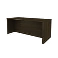 thumbnail image 1 of Bestar Prestige + Executive Desk, Chocolate, 1 of 2