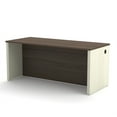 thumbnail image 1 of Bestar Prestige Plus Executive Desk in White Chocolate and Antigua, 1 of 3