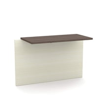 Bestar Prestige Plus Return Bridge in White Chocolate and Antigua