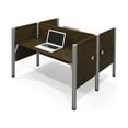 thumbnail image 1 of Bestar Pro-Biz Double Face-to-Face Workstation with 5 Privacy Panels, 1 of 3