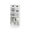 thumbnail image 1 of Bestar Pro-Linea 5 Shelf Bookcase in White, 1 of 3