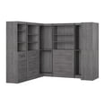 thumbnail image 1 of Bestar Pur 161W Walk-In Closet Organizer System in Bark Gray - Engineered Wood, 1 of 8