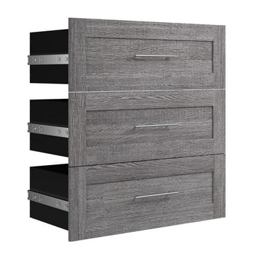 Bestar Pur 3 Drawer Set for Pur 36W Closet Organizer