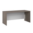 thumbnail image 1 of Bestar Ridgeley Contemporary Engineered Wood Desk Shell in Silver Maple/White, 1 of 11