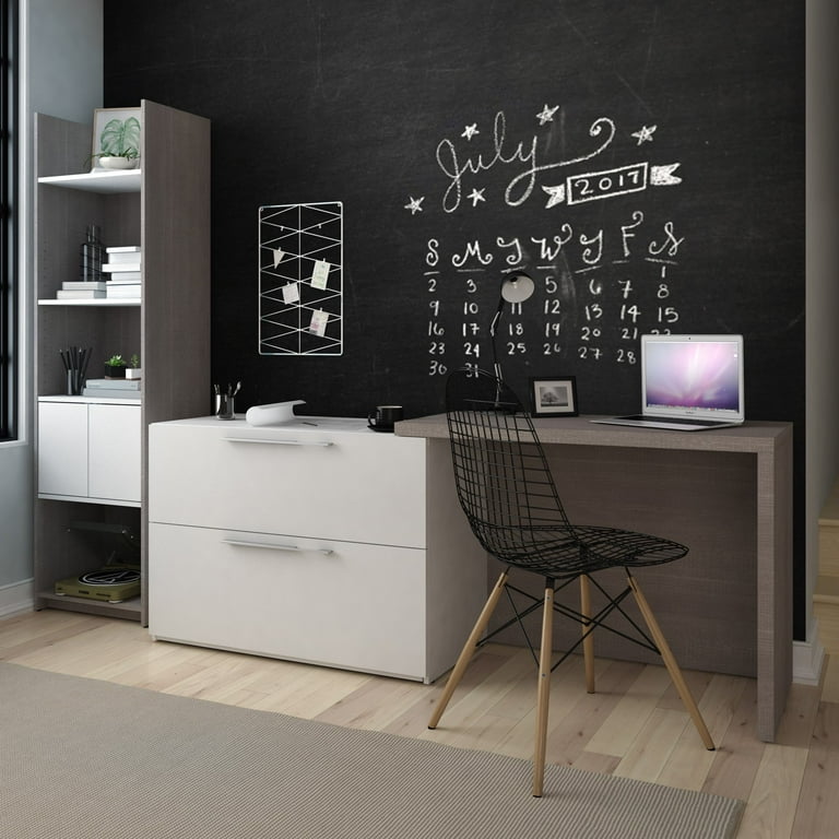 Bestar small space sale sliding computer desk