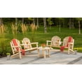 thumbnail image 1 of Bestar White Cedar 3 Piece Premium Patio Conversation Set, 1 of 7