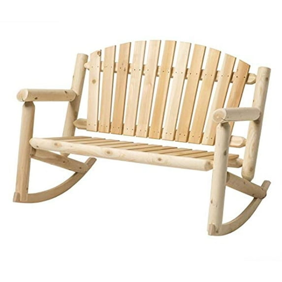 Bestar White Cedar 4' Settee Rocker
