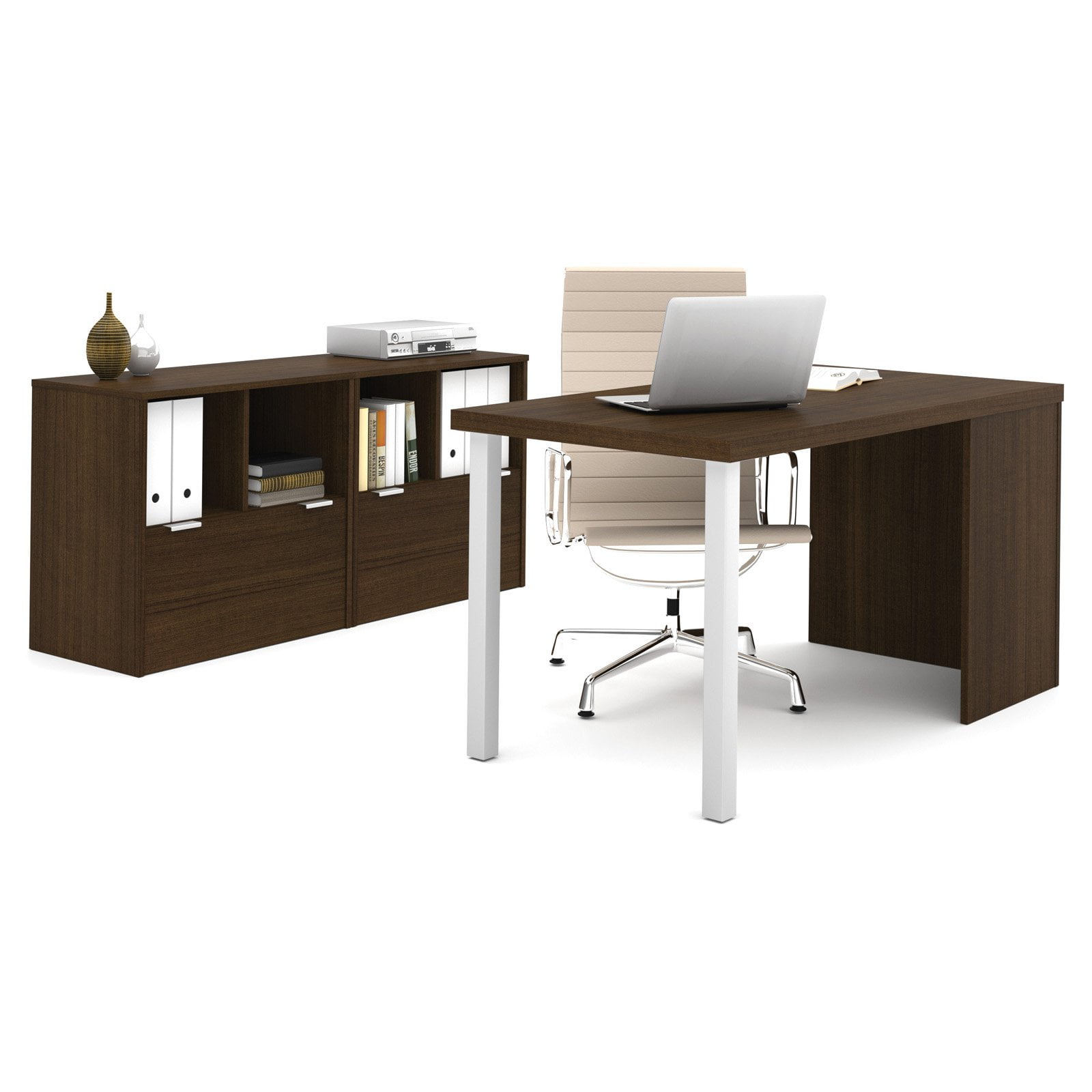 Bestar i3 Modern Executive Desk Kit