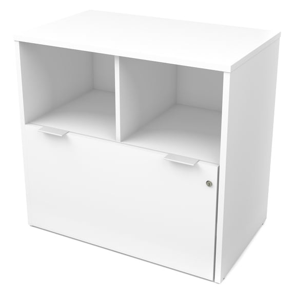 Bestar i3 Plus One Drawer Lateral File in White