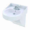 thumbnail image 1 of Bestcare Bathroom Sink,White,SS,Wall Mount,0.5gpm WH3740-3375L-SO-110V-BAT, 1 of 1