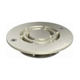 thumbnail image 1 of Bestcare Round Grate, Nickel Bronze, No-Hub, 6 in WHDG-6RD, 1 of 1