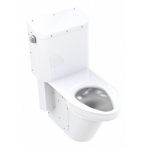 Bestcare Ligature Resistant Toilet,White,Top Spud WH2145_10