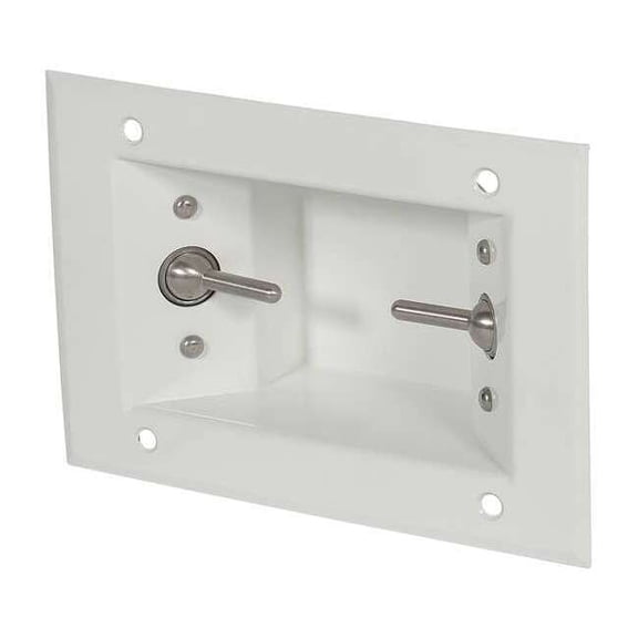 Bestcare Toilet Paper Holder, (1) Roll, White WH1845FA