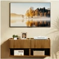 thumbnail image 1 of 2-Pack Floating Nightstand Set, Wall Mounted with Storage Drawer - Brown Wood Bedside Table for Small Spaces, 1 of 10