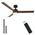 thumbnail image 1 of Bestco 52'' Adjustable LED Modern Ceiling Fan with Remote Control, 1 of 10