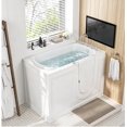 thumbnail image 1 of Bestco Walk-In Tub 52"x30" for Seniors with Right Side Inswing Door & Handheld Shower, 1 of 17