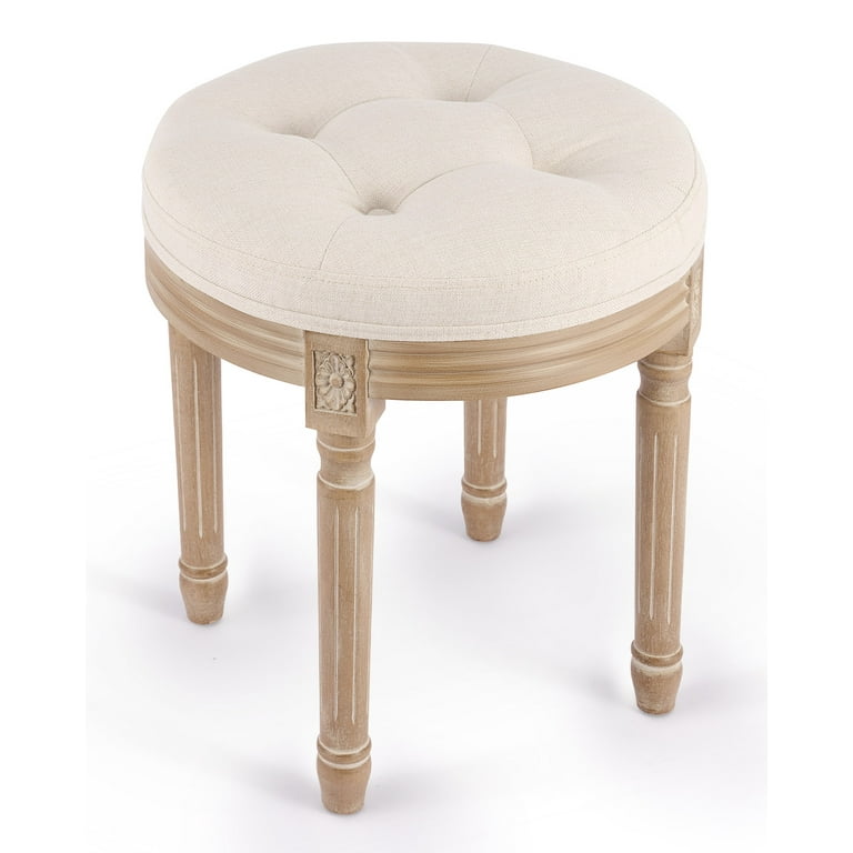 Short ottoman stool hot sale
