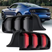 Bestco Tail Lights LED Sequential Tube for 2015-2023 Ford Mustang Euro Brake Lamp