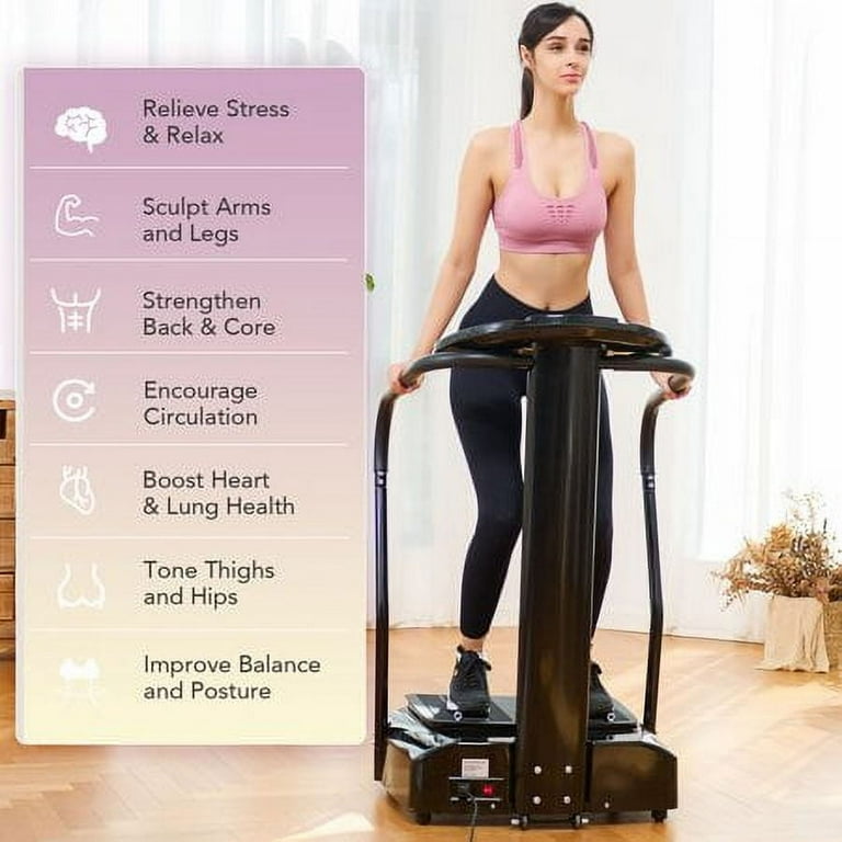 Free Shipping Bestco Whole Body Vibration Platform Fitness Machine Walmart