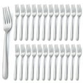 thumbnail image 1 of Bestdin 24 Pieces Dinner Forks, Food Grade Stainless Steel 7.1" Forks Silverware, Table Forks Use for Home Kitchen Restaurant, Flatware Silverware Forks, Mirror Polished & Dishwasher Safe, 1 of 10