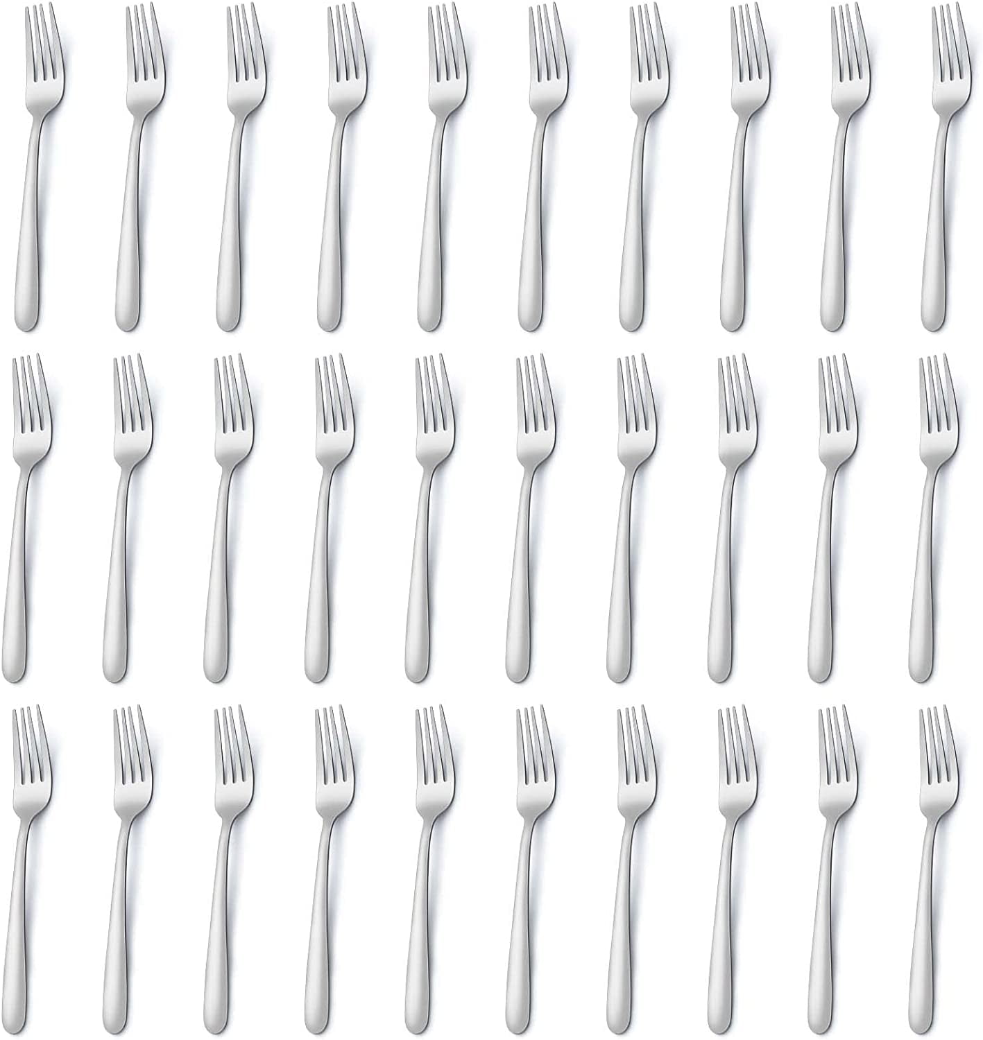 Bestdin 36 Pieces Dinner Fork Set, 7.1" Stainless Steel Table Forks