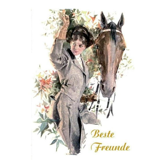 Beste Freunde (Pferde Notizbuch): Notizbuch, Notebook, Pferde, Pferd, Reiten, Einschreibbuch, Tagebuch, Diary, Notes, Ge, (Paperback)