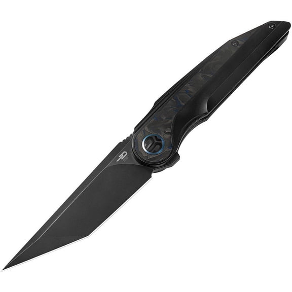 Bestech BT2303F Blind Fury 3.62" Blade Black/Blue Folding Knife