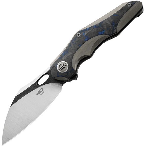 Bestech Knives Nogard Framelock Ti CF M390 titanium
