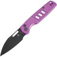 thumbnail image 1 of Bestech Knives Vector Button Lock Purple D2 aluminum, 1 of 1