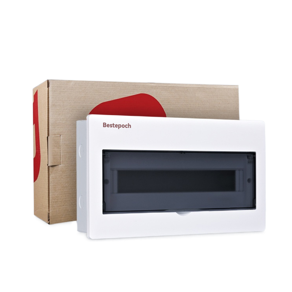 Bestepoch Distribution boxes for electrical power, Steel Circuit Breaker Box Distribution Protection Box, Leakage Switch Control Box