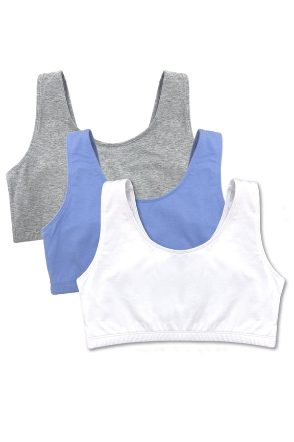 5009012 Tank Style Sport Bra - 3 Pack