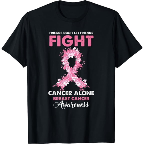 Bestfriends Friends Breast Cancer Patient Fighter Supporter T-Shirt