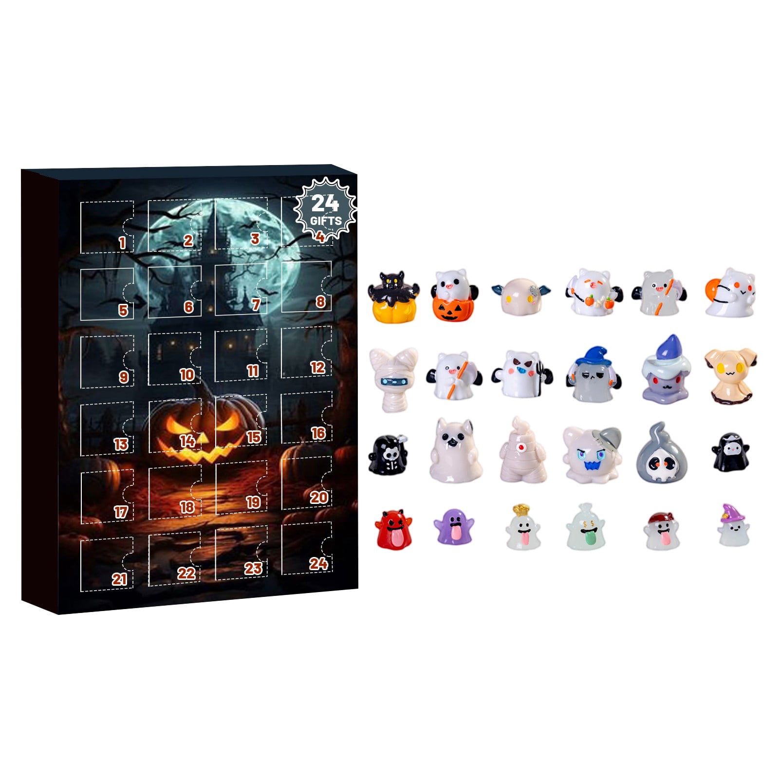 Besthm Halloween Advent Calendar 2025, 24 Day Halloween Countdown ...